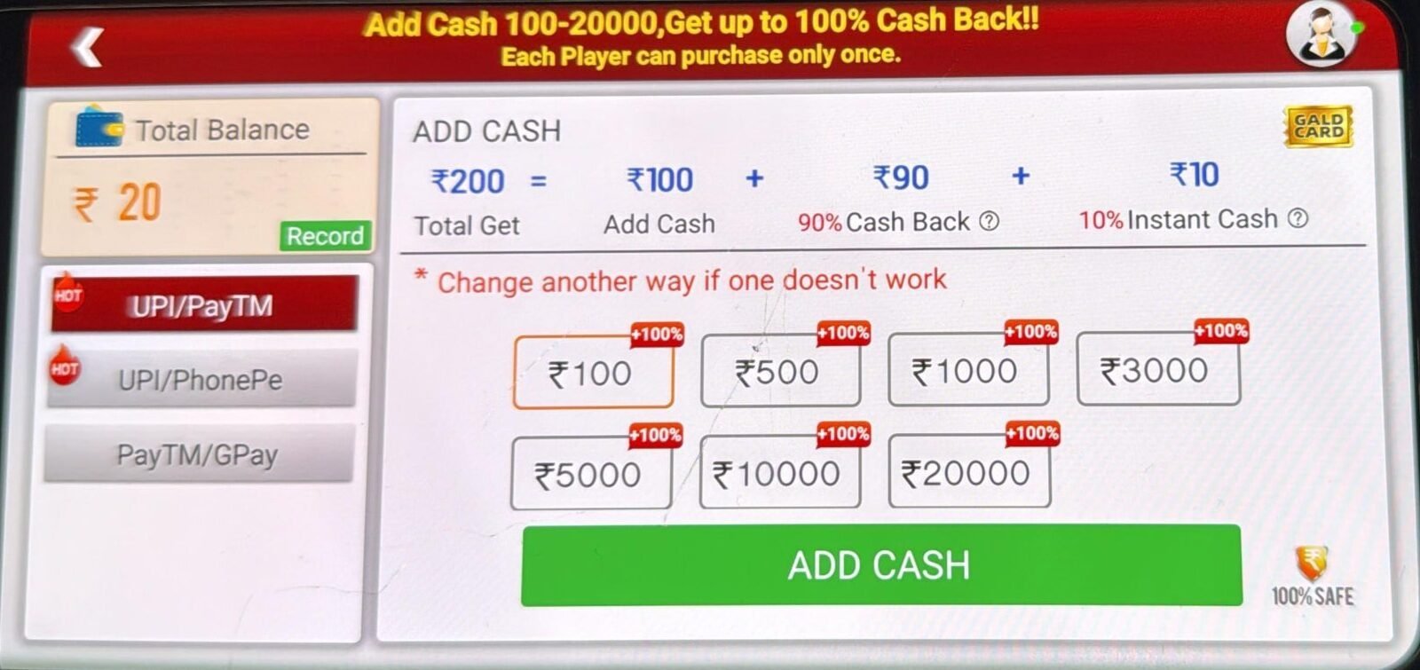 Teen Patti Refer And Earn Add Cash