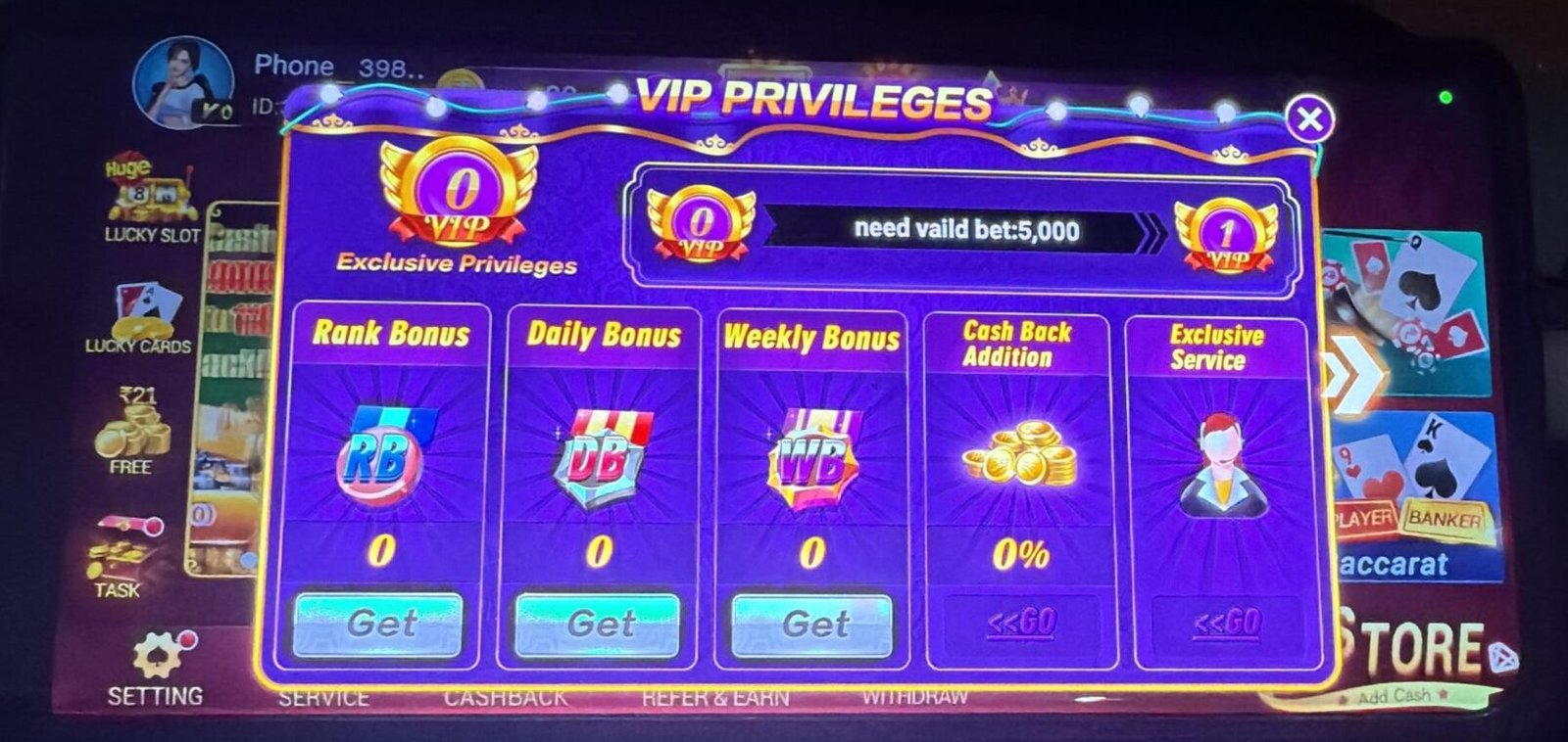 Teen Patti Refer And Earn Vip