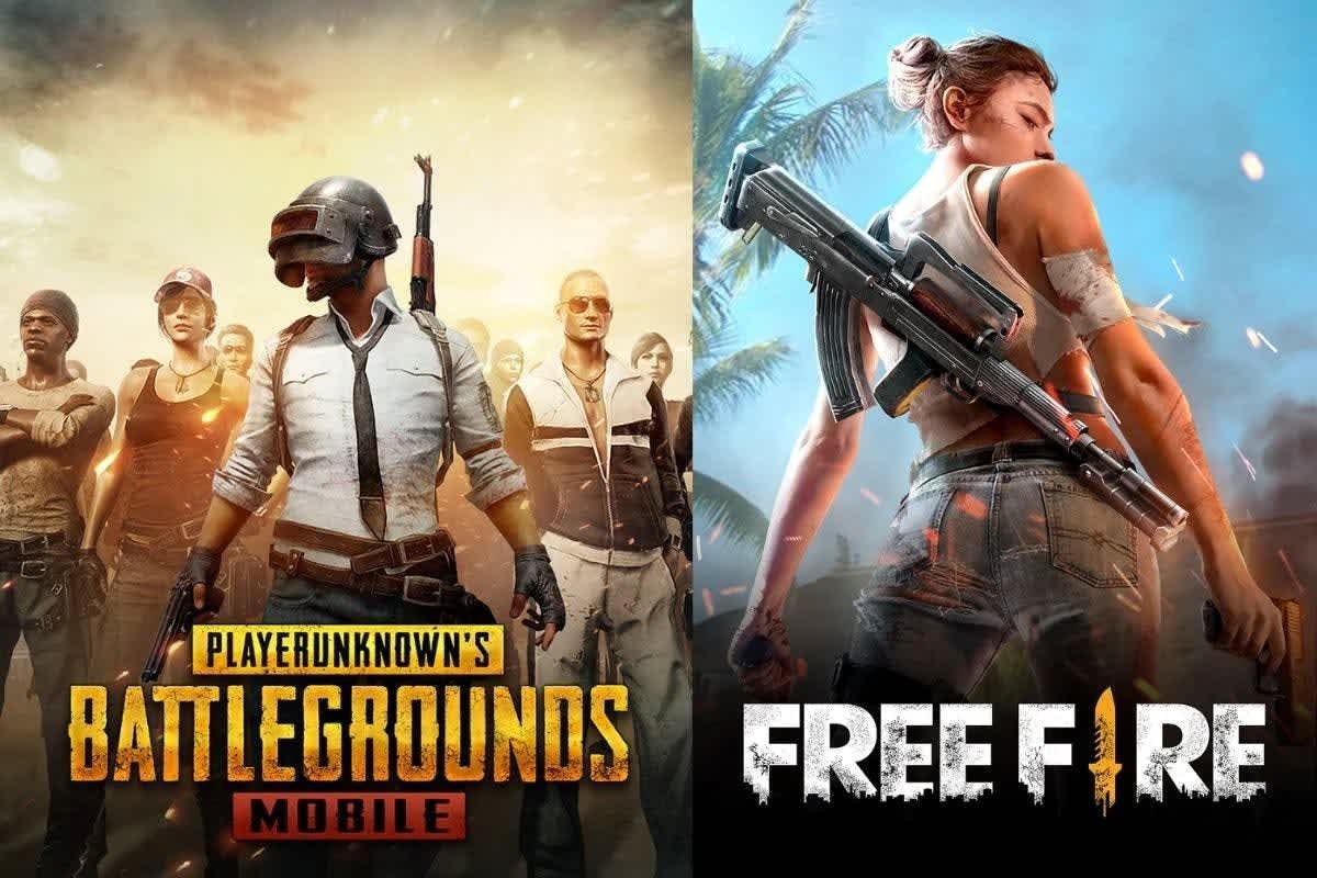 PUBG Mobile vs Free Fire